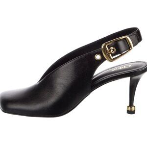 Chloe Andrea Leather Slingback Pumps
